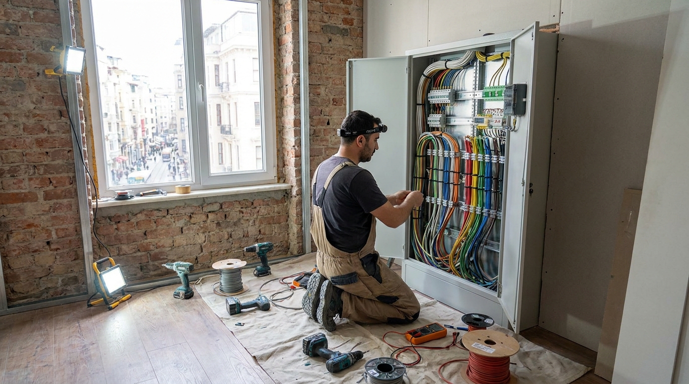 Binanızın Elektrik Tesisatını Yenileyin: Güvenli mi, Ruhsat Gerekiyor mu?